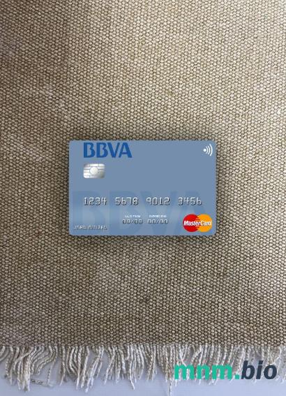 Paraguay Banco BBVA bank wygląd zdjęcia mastercard skan PSD + zdjęcie
